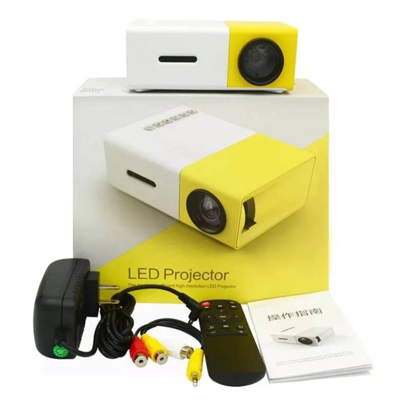 Mini Proyector Led Portatil Video Beam 600 Lumens